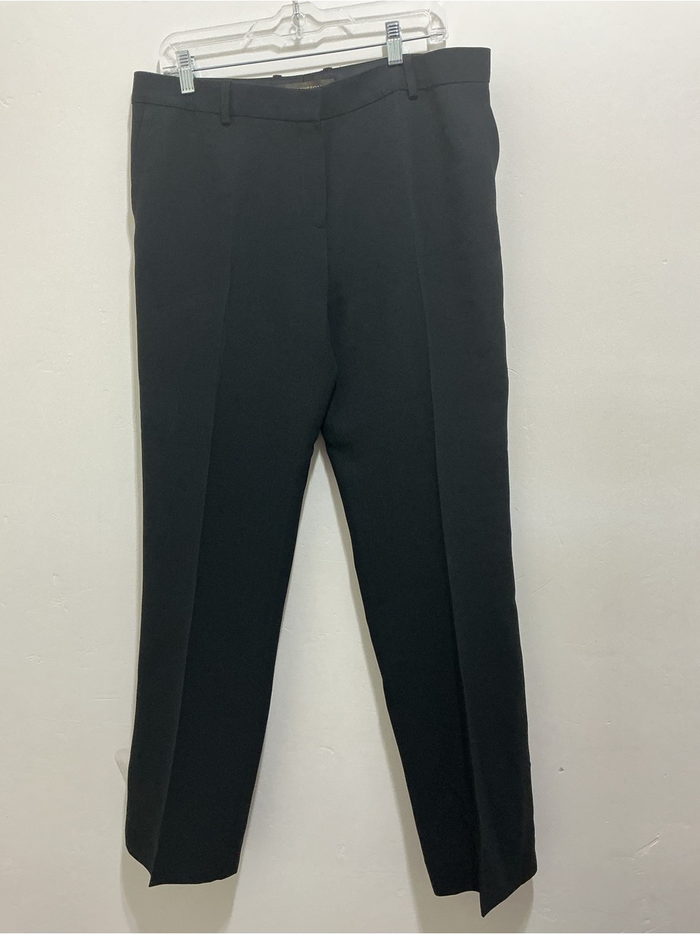 Louis Vuitton Uniformes straight leg  Dress Pants Black Trousers 42 careerwear - Picture 5 of 9